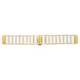 20 mm White & Golden Ceramic & Metal Strap for Men - image number 0