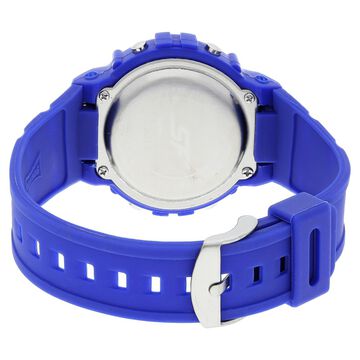 SF Digital Dial Blue Plastic Strap Watch for Men