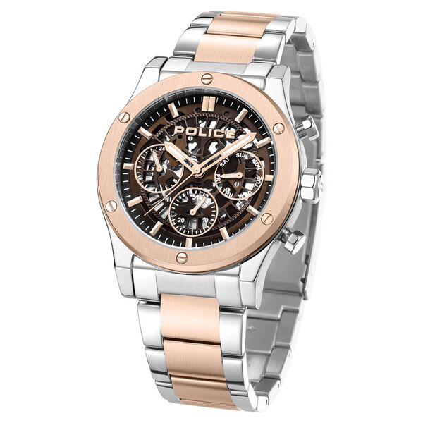 Police Brown Dial Quartz Multifunction Watch for Men - image number 1