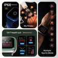 Fastrack Navstar Smartwatch 1.85" inch AMOLED Display, AI Chat, AI Watchface, Offline Voice Commands, Functional Crown - image number 5
