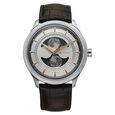Titan Stellar Analog with Dual Moon Phase and Silver Dial Brown Leather Strap Watch for Men - image number 1