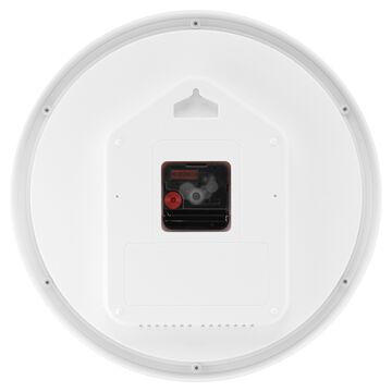Titan 32.5 cm White-Lume Wall Clock: Stylish Nighttime Illumination