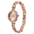 Titan Raga Showstopper Quartz Analog Rose Gold Round Dial Rose Gold Metal Strap Watch For Women - image number 2
