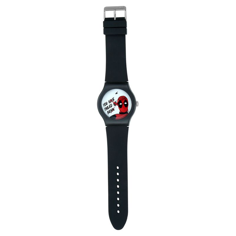Fastrack Deadpool Quartz Analog Bicolour Dial Silicone Strap Unisex Watch - image number 4