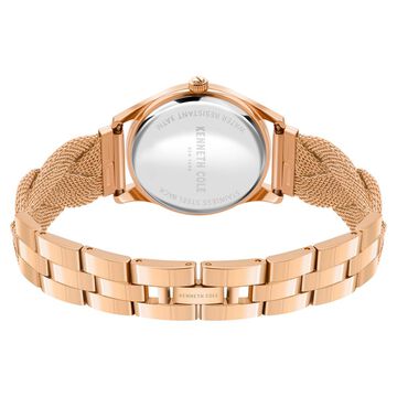 Kenneth Cole Quartz Analog Mother Of Pearl Dial Stainless Steel Strap Watch for Women