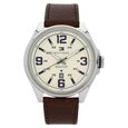 Tommy Hilfiger Quartz Analog Beige Dial Silicone Strap Watch for Men - image number 0