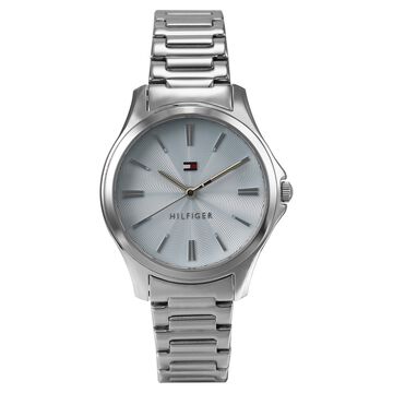 Tommy Hilfiger Quartz Analog Blue Dial Stainless Steel Strap Watch for Women