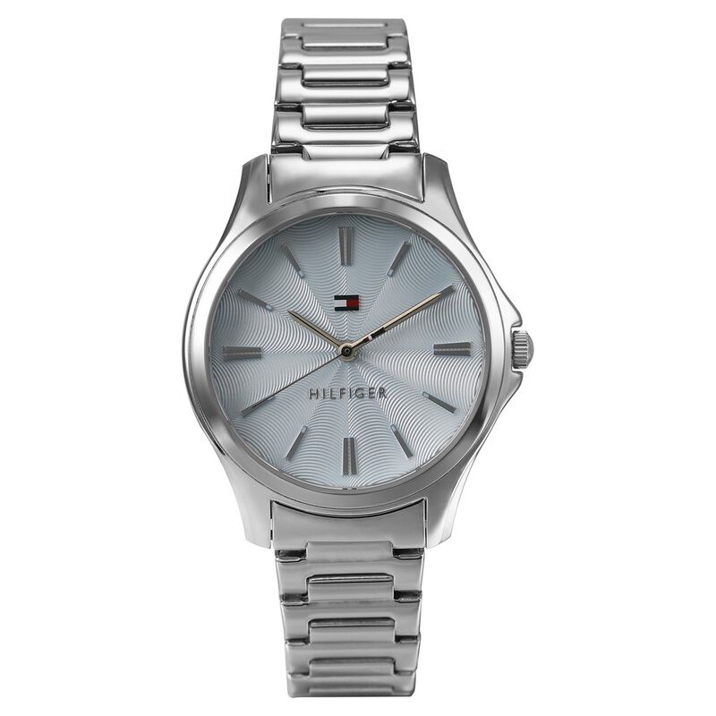 Tommy Hilfiger Quartz Analog Blue Dial Stainless Steel Strap Watch for Women - image number 0
