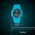 Zoop Mystic Digi Digital Watch For Boys With Transparent Blue Finish From House Of Titan - image number 3