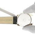 20 mm Black Genuine Leather Strap for Men - image number 5