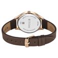 Titan Neo Quartz Analog Grey Dial Brown Leather Strap Watch For Women - image number 5