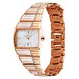Titan Raga Power Pearls 2.0 Quartz Analog Mother Of Pearl Dial Rose Gold Metal Strap Watch For Women - image number 2
