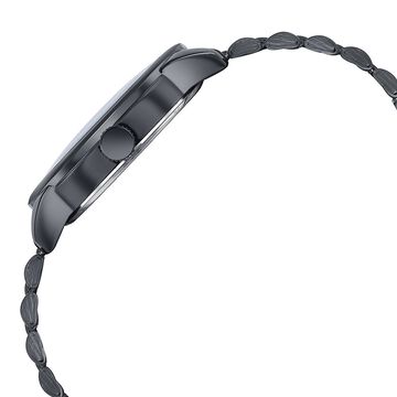 Sonata Poze Quartz Analog Black Dial Black Color Stainless Steel Strap Watch For Men