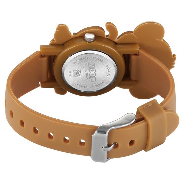 Zoop By Titan Friends from Nature Quartz Analog Brown Dial Plastic Strap Watch For Kids - image number 4