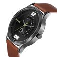 Sonata RPM Quartz Analog with Day and Date Grey Dial Leather Strap Watch for Men - image number 2