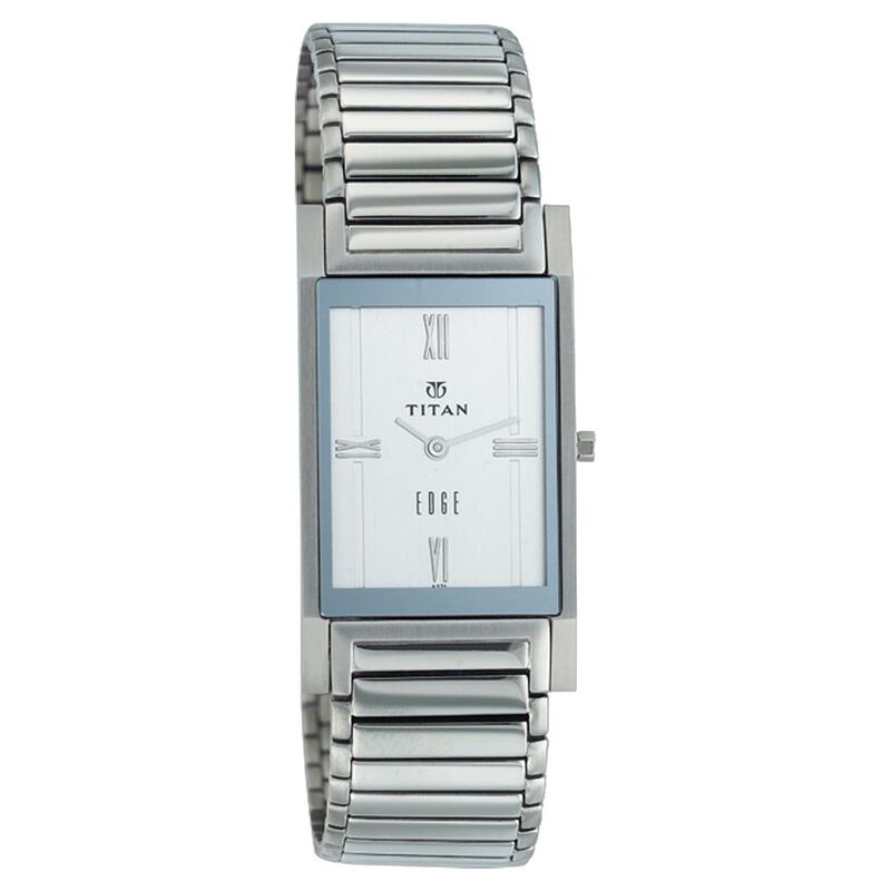 Titan Quartz Analog Silver Dial Watch for Men