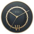 Titan Contemporary Wall Clock with Blue Dial Silent Sweep Technology - 32 cm x 32 cm (Medium) - image number 1