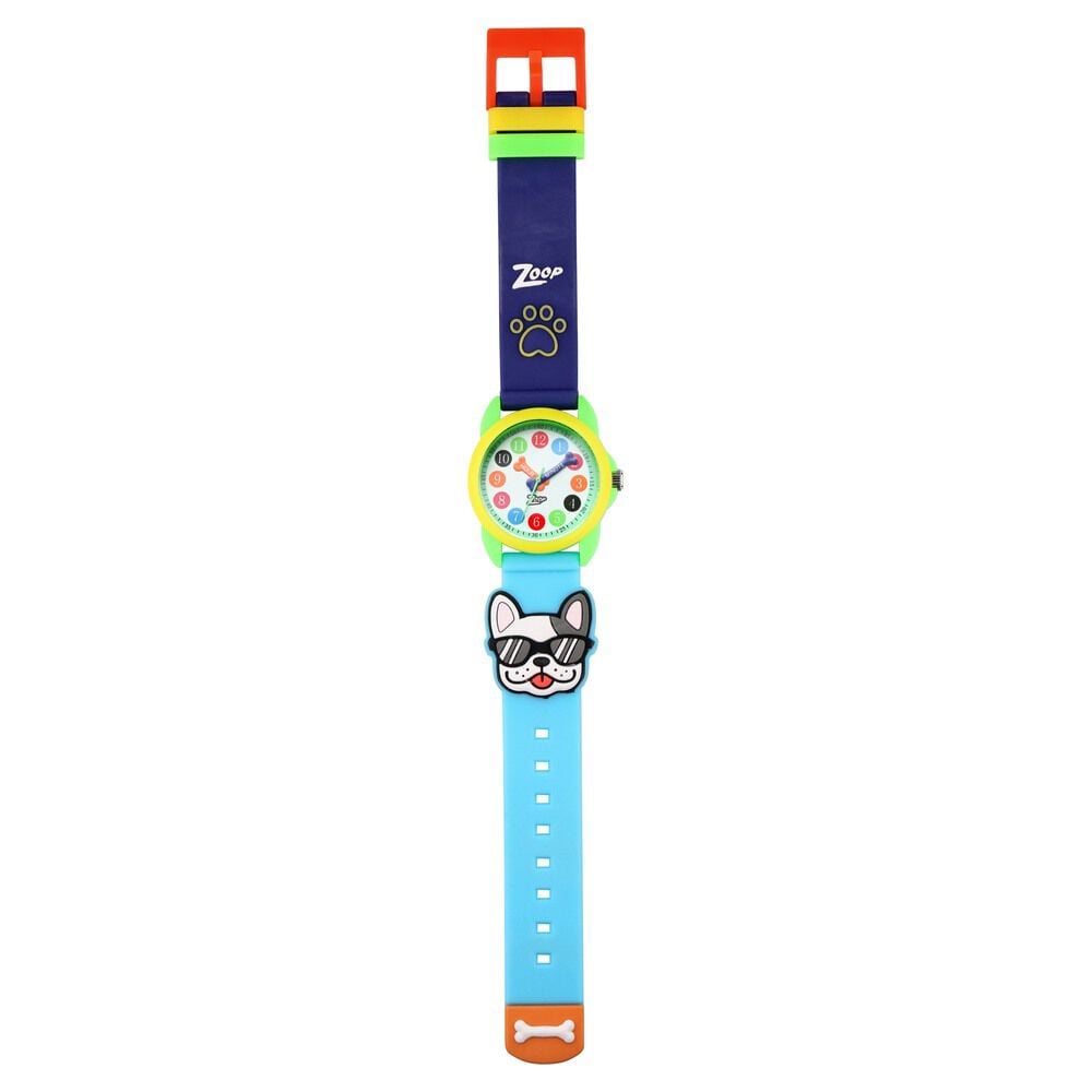 Buy Online Zoop By Titan Quartz Analog White Dial PU Strap Watch for Kids nt26016pp02 Titan