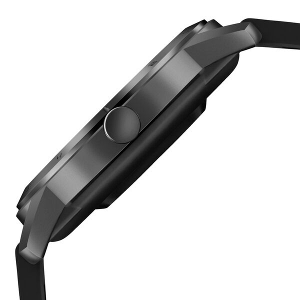 Kenneth Cole Smart Black Dial Silicone Strap Unisex Watch With Black Strap - image number 6
