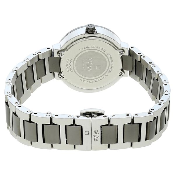 Xylys Quartz Analog Mother of Pearl Dial Two Toned Stainless Steel Strap Watch For Women - image number 4