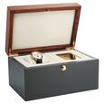 Titan 40 years Quartz Multifunction with Moon Phase Silver Dial Brown Leather Strap Watch For Women - image number 6