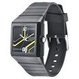 SF Turbo Quartz Analog Black Dial PU Strap Watch for Men - image number 1
