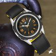 Fastrack Fastfit Quartz Analog Black Dial Stainless Steel Strap Watch for Guys