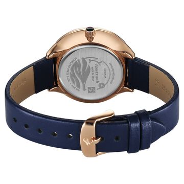 Fastrack Oceanyx Quartz Analog with Date Blue Dial Blue Strap Watch For Girls