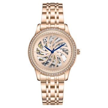 Kenneth Cole Automatic Analog Rose Gold dial Metal Strap Watch for Women