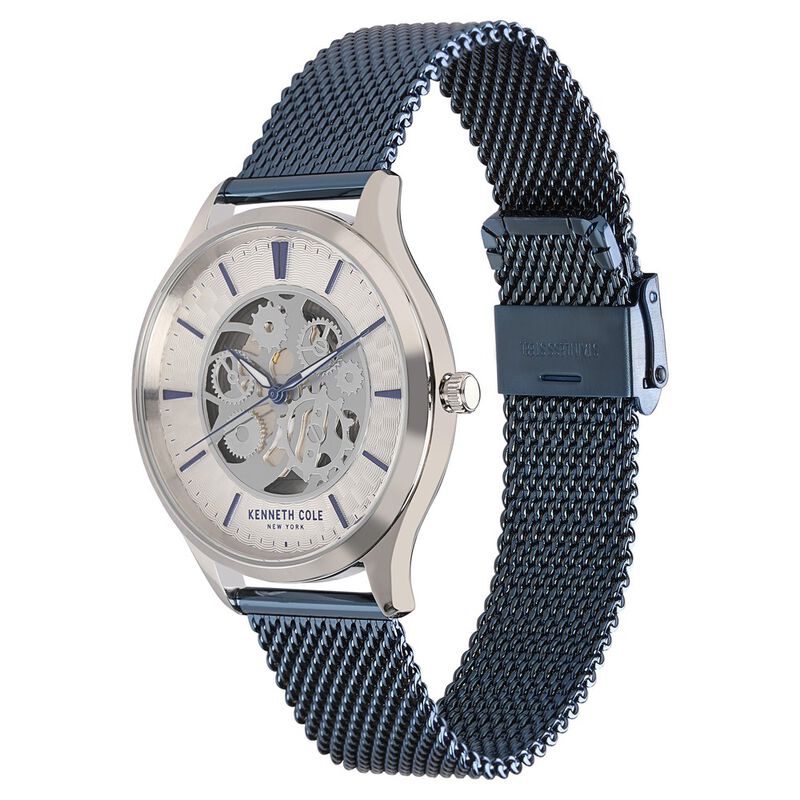 Kenneth Cole Quartz Analog Silver Dial Metal Strap Watch for Men - image number 2