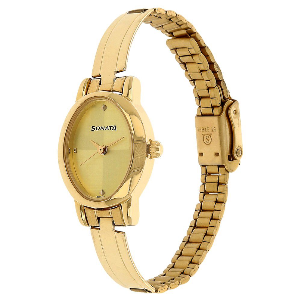 Sonata hotsell golden watch