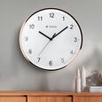 Titan Metallic Luxurious 30.4 cm Wall Clock with Crystal-Clear Domed Glass - image number 0