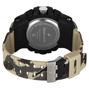 Fastrack Streetstyle Ana Digi watch with Camoflage look for Guys