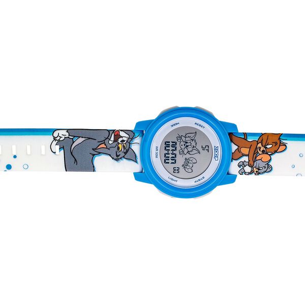 Zoop Tom & Jerry Digital Watch with Blue Case and Blue Multi Color Strap for Boys Girls Kids, from House of Titan - image number 3