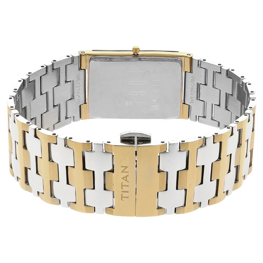 Buy Online Titan Quartz Analog Silver Dial Stainless Steel Strap Watch for Men 1296bm02 p Titan