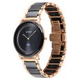 Titan Edge Fusion Quartz Analog Black Dial Black Steel & Ceramic Strap Watch for Men - image number 5