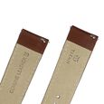 20 mm Brown Genuine Leather Strap for Men - image number 4