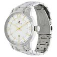 Tommy Hilfiger Quartz Analog White Dial Metal Strap Watch for Men - image number 1