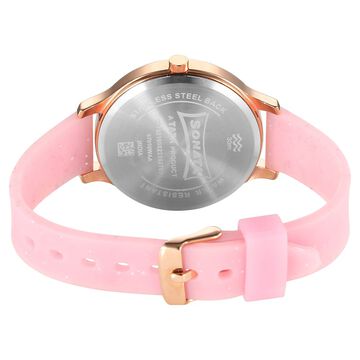 Sonata Blush Quartz Analog Pink dial Plastic Strap Watch for Women