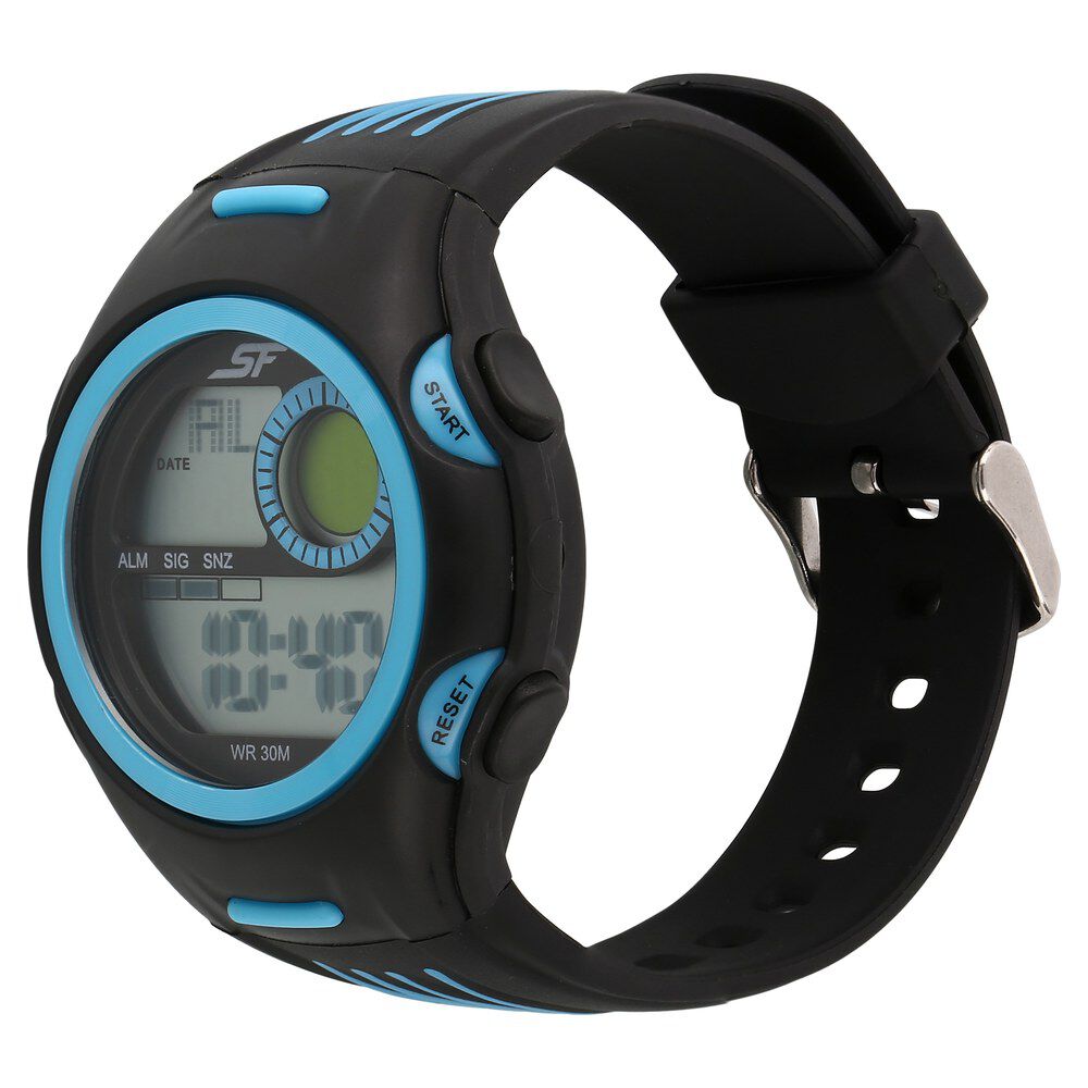 Buy Online SF Super Fibre Digital Dial Plastic Strap Watch for Men ns77072pp02 Titan