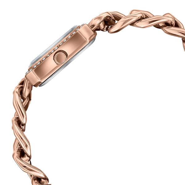 Poze By Sonata Quartz Analog Rose Gold Dial Rose Gold Metal Strap Watch For Women - image number 5