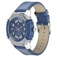 Fastrack Dial It Up Quartz Analog with Date Blue Dial Leather Strap Watch for Guys - image number 2