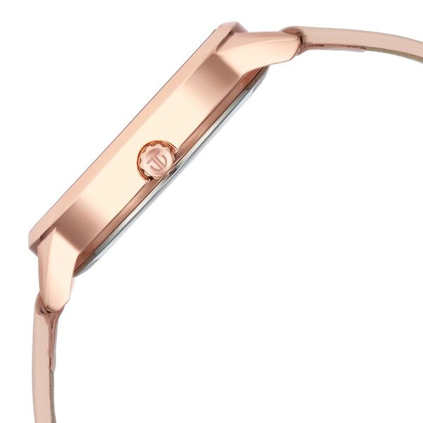 Titan Pastel Dreams Pink Dial Analog Leather Strap watch for Women - image number 3