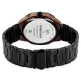 Vyb Challenger By Fastrack Quartz Analog Black Dial Black Stainless Steel Strap Watch For Guys - image number 6