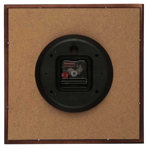 Titan Black & Timber Wooden Wall Clock - image number 4