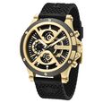 Police Men's Surigao KL Rahul Edition Goldtone and Silicone Strap Watch - image number 0