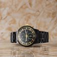 Titan Quartz Multifunction Black Dial Metal Strap Watch for Men - image number 0
