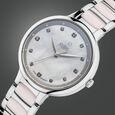 Xylys Swiss Analog Pink Steel And Ceramic Strap White Dial Watch For Women - image number 1