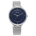 Titan Purple Stackables Quartz Analog Blue Dial Stainless Steel Strap Watch for Women - image number 4