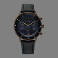 Titan Light Leathers Quartz Multifunction Blue Dial Stainless Steel Strap Watch for Men - image number 2